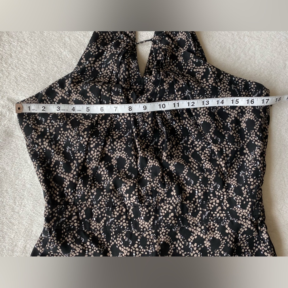 Banana Republic Halter neckline Sleeveless Jumpsuit sz 4 - Picture 14 of 16